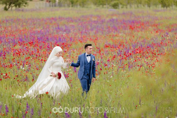 gulsum mehmet beysehir golu dugun fotograflari tesettur dugun pozlari 03