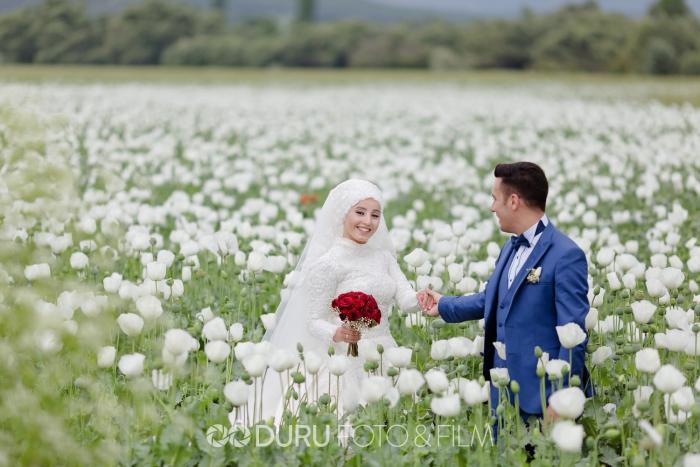gulsum mehmet beysehir golu dugun fotograflari tesettur dugun pozlari 24