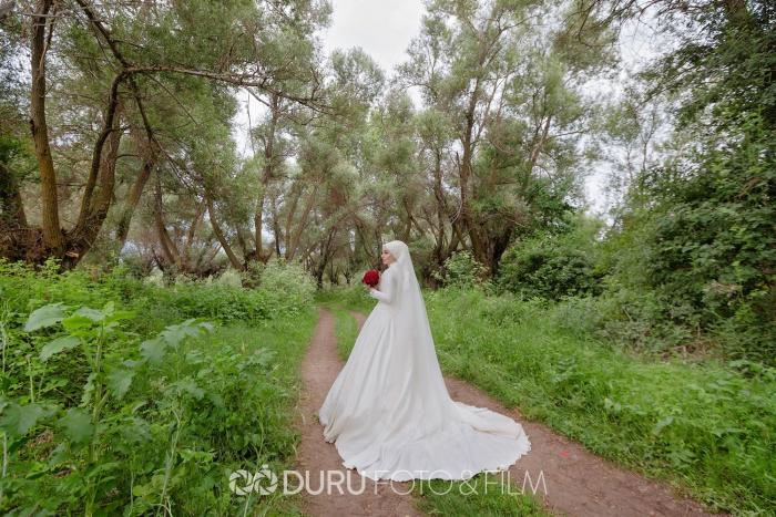 gulsum mehmet beysehir golu dugun fotograflari tesettur dugun pozlari 31