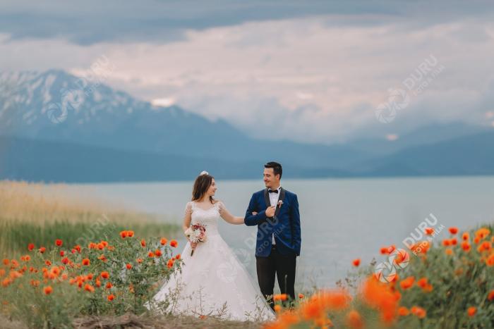 rem cem beysehir tarlalarinda ve beysehir golunde dugun fotograflari 24