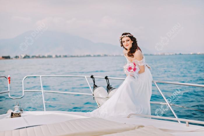 zge ersin antalya dugun hikayesi denizde dugun fotograflari 12