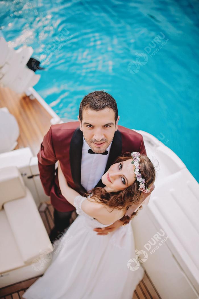 zge ersin antalya dugun hikayesi denizde dugun fotograflari 22