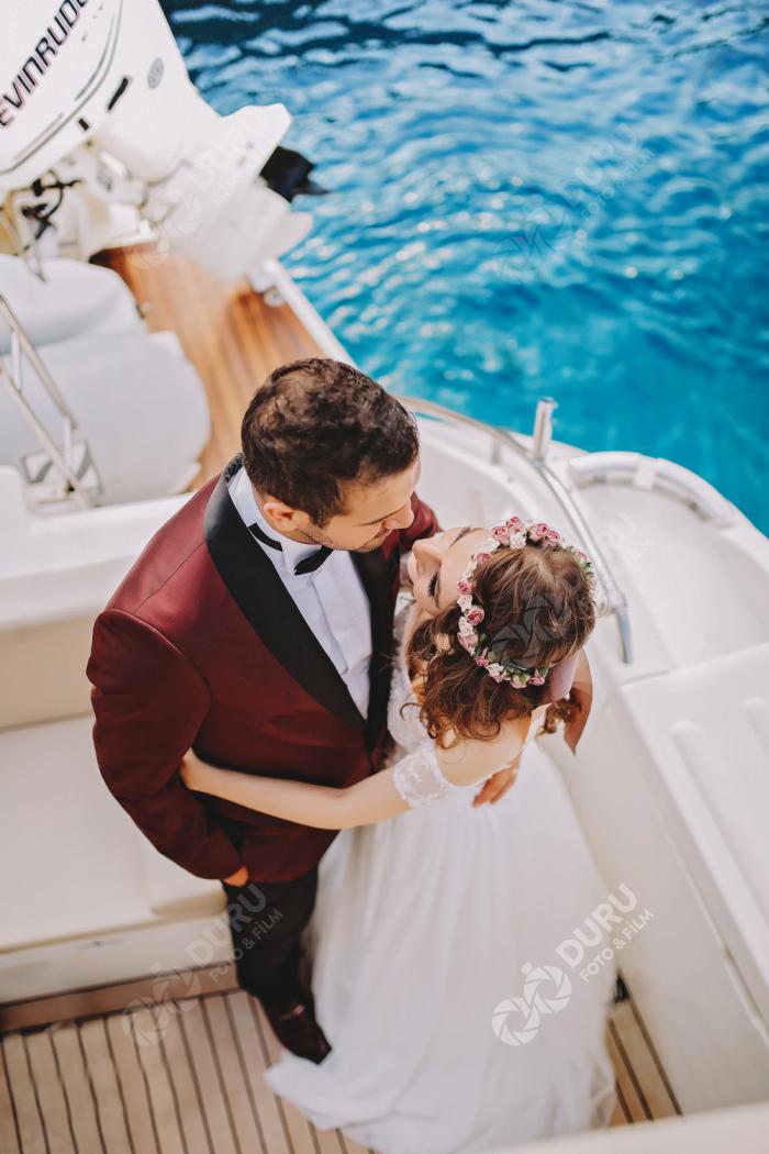 zge ersin antalya dugun hikayesi denizde dugun fotograflari 24