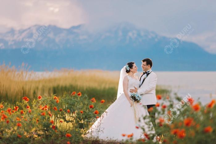 zlem yalcin beysehir golu dis cekim dugun fotograflari 10