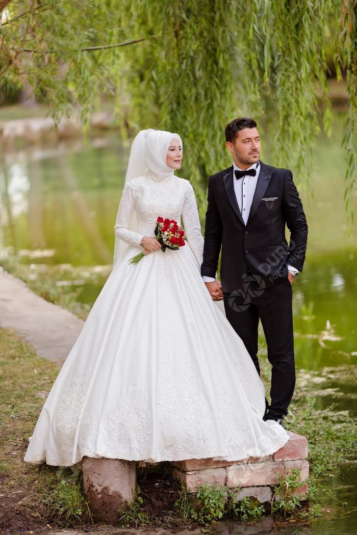 beysehir dis cekim dugun fotograflari ve tesettur dugun pozlari 2019 en iyi dugun fotografcilari duru foto film ilknur abdurrahman 38