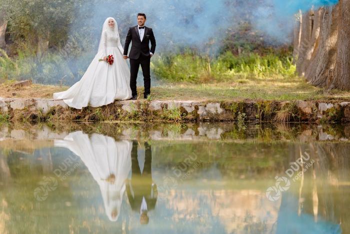 beysehir dis cekim dugun fotograflari ve tesettur dugun pozlari 2019 en iyi dugun fotografcilari duru foto film ilknur abdurrahman 40